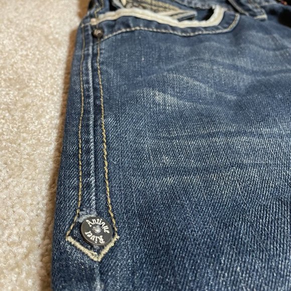 Men's size 32 Antique Rivet Denim Blue Jeans - Picture 6 of 6